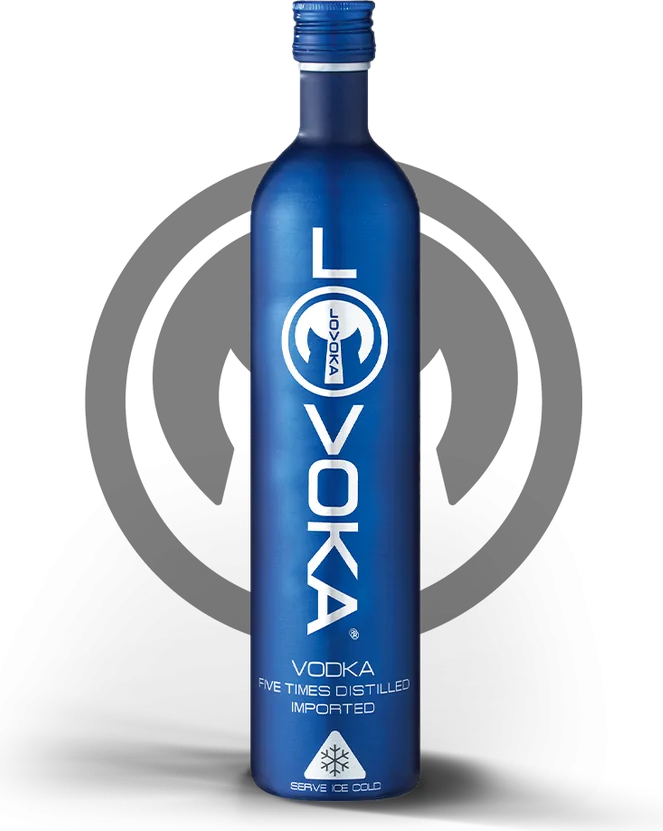 Lovoka Vodka bottle